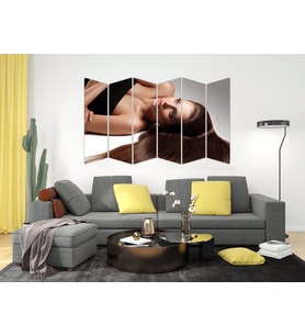 KADIN SAÇ MODELİ KUAFÖR MDF TABLO-1012 MODEL-B
