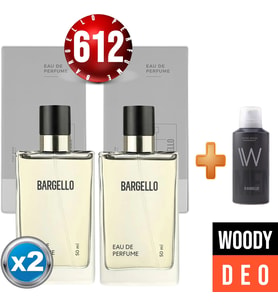 Parfüm 612x2(2adet) Woody Bay 50 Ml + Woody Deodorant Bay 150 Ml