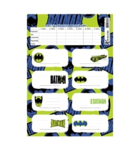 Keskin Color Batman Etiket 3 sayfa 24 adet - 2 adet