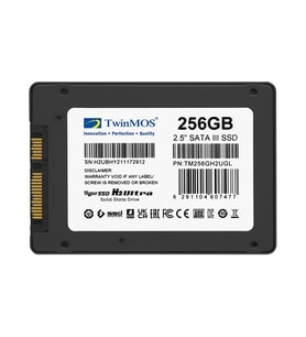 TWINMOS 256GB TM256GH2UGL 580- 550MB/s SSD SATA-3 Disk