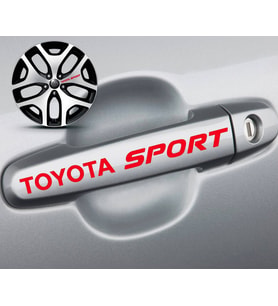 Toy ota Sport Kapı Kolu Sticker 10Adet