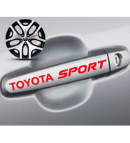 Toy ota Sport Kapı Kolu Sticker 10Adet
