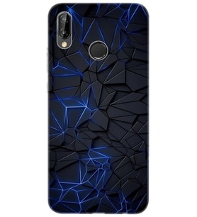 Huawei P20 Lite (ANE-LX1) Uyumlu Kılıf Desen Baskılı Silikon Karmaşık Design STK:1874