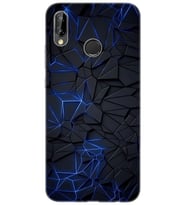 Huawei P20 Lite (ANE-LX1) Uyumlu Kılıf Desen Baskılı Silikon Karmaşık Design STK:1874
