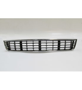 Audi A4 02/05 Ön Tampon Panjuru Orta Ni·kelajlı (Petekleri· Si·yah) (Tw)