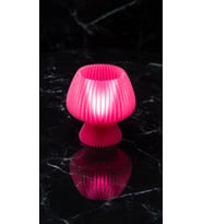 MYCRAFT3D Akordeon Tasarım Masa Lambası - 3D Pleated Doku Dekoratif Gece Lambası Modern Ev Hediyesi Aydınlatma