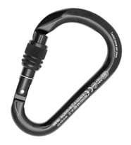 Kong HMS Classic 24KN Screw Sleeve Karabina – EN 12275 / EN 362 / UIAA Sertifikalı Alüminyum Kilitli Karabina Siyah 786MA0NNNKK
