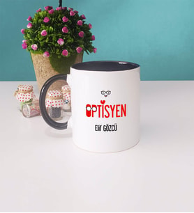 Optisyen Kupa Bardak Siyah