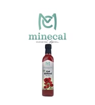 Minecal Gul Sirkesi 500 ml – %100 Katkısız Doğal  Şekersiz  Koruyucu Içermez