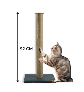 90 Cm Büyük Kedi Tırmalama Tahtası Catnipli Uzun Tırmalama Tahtası Minder Yüzey Lacivert