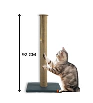 90 Cm Büyük Kedi Tırmalama Tahtası Catnipli Uzun Tırmalama Tahtası Minder Yüzey Lacivert