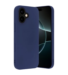 Apple İphone 17 Nano İçi Kadife Silikon - Lacivert