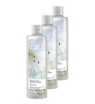 Avon Senses White Lily  Beyaz Zambak Kokulu Duş Jeli 250 Ml. Üçlü Set