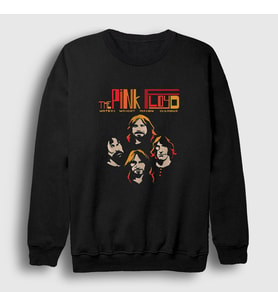 Presmono Unisex Siyah Band V3 Pink Floyd Sweatshirt 395027tt