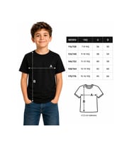Çocuk Unisex Basic Oversize Tişört – Günlük Rahat Kesim Pamuk Dokulu Casual Yazlık T-Shirt - Siyah - 13-14 Yaş