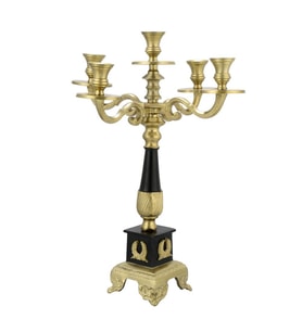 Vitale Royal Gold 5'li Şamdan 53 cm AK.IU0429