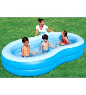 Bestway 54117 Jumbo Oval Renkli Aile Havuzu