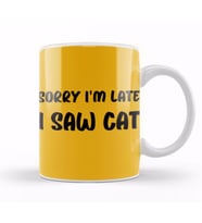 Funny Cat Lover Gifts For   Men Kids Kupa Bardak Porselen