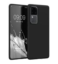 Microsonic Matte Silicone Vivo V30 Kılıf Siyah