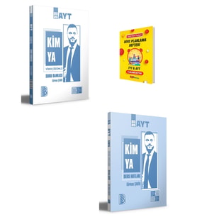 Benim Hocam AYT Kimya Soru Bankası ve Ders Notları + Planlama Defteri