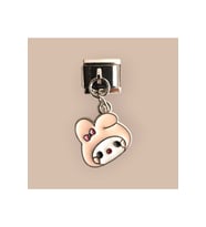 İtalyan Charm Bileklik Mu Melody (1 ADET) (Gri)