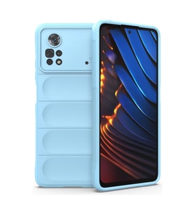 Xiaomi Poco X4 Pro 5g Kılıf Optimum Silikon - Sky Blue