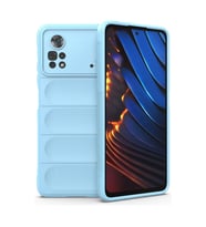 Xiaomi Poco X4 Pro 5g Kılıf Optimum Silikon - Sky Blue