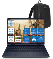 Dell Alienware 16 Aurora Intel Core 9-270H Aı 80GB GB 1tb+1tb 8GB/RTX5070 Gddr7 115W 16" 2.5k 2560 x 1600 Wqxga 120Hz  Freedos Taşınabilir Bilgisayar WAC16250-C932157F36+ZETTAÇANTA