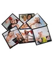 Yapışan Kare 9 lu Foto blok çerçeveler20x20