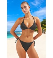Tasarım Bikini Takımı UV Korumalı Klora Dayanıklı Su Sporları İçin Şık Detaylı Ergonomik Kesim