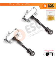 Toyota Corolla E120 2000-2007 Verso 1 2001-2004 68610-12170 İçin 2 EA Ön Sağ ve Sol Kapı Gergi Yayı