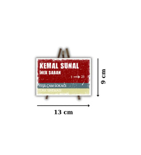Ahşap Retro Masa Üstü Mdf Akıllı Tablo , Komik Sözler , Duvar Yazıları , Edebiyat - Akıllı160