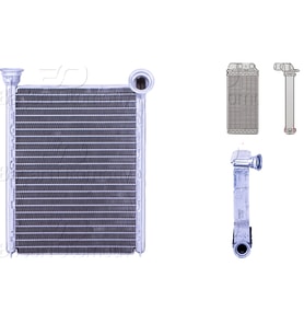Kalorifer Radyatörü Brazıng 134x186 Mm – 27115-3553R WISCO– Renault Clıo 4 0.9 12 Ve Sonrası Uyumlu