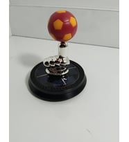 Güneş Enerjisi ile Çalışan Futbol Top Taraftar Renkli Oto Kokusu