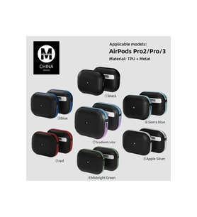 Durukar® Airpods 3 (3.nesil) MO-A8 Armor Kılıf - Lacivert