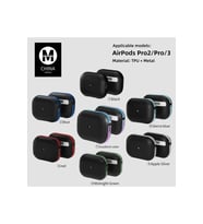 Durukar® Airpods 3 (3.nesil) MO-A8 Armor Kılıf - Lacivert