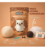The Gurumi Baykuş Örgü Öğrenme Kiti (TG007)