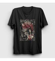 Presmono Unisex Siyah Universe Gojira T-Shirt 414363tt