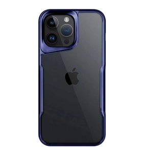 Apple İphone 15 Pro Max Kılıf Boyi Silikon Kapak - Lacivert