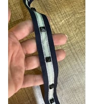 EN 3 CM ZIMBALI SİYAH TAŞ İŞLEME ŞERİT DİKİŞ AKSESUARI 1 METRE