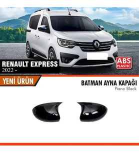 Renault Express Yarasa Ayna Kapağı Batman Parlak Siyah Piano Black