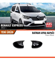 Renault Express Yarasa Ayna Kapağı Batman Parlak Siyah Piano Black