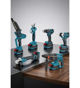 CATPOWER 1560 Kömürsüz Akülü 6'lı Set 20V 4.0Ah