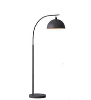 MYLİGHTS RETRO RUSTİK METAL LAMBADER KÖŞE LAMBASI  YERDEN AYDINLATMA (Siyah)