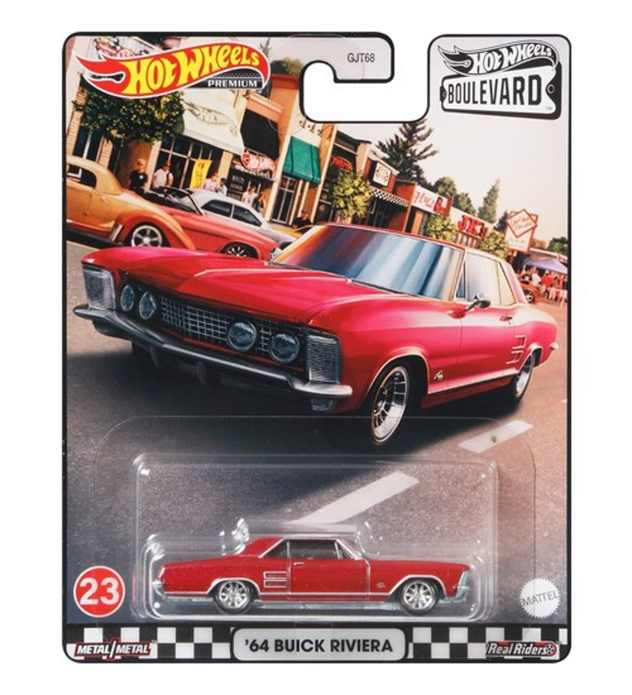 Hot Wheels Metal Boulevard Premium '64 Buick Riviera GJT68 GRL95
