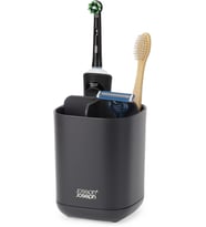 Joseph Joseph Easy-Store Caddy Diş Fırçası Tutucu, Banyoda Saklama, Küçük, Mat Siyah