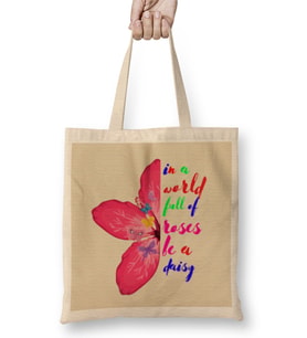 Women Summer Gift cool Women Summer flowers Bez Çanta Uzun Saplı