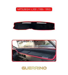 MITSUBISHI L300 1986-1993TORPİDO KORUMA HALISI KIRMIZI KENAR