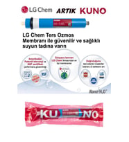 SULOOK SU ARITMA SİSTEMİ LG MEMBRAN 80 GPD  ( 10 ADET )** (Krem)