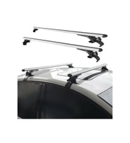 Citroen C4 2011-2020 Oluksuz Tip Ara Atkı Tavan Barı Portbagaj Bağlantı Ayakları - Gri Set